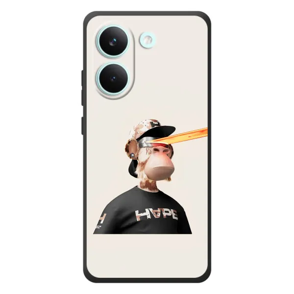 Чехол с принтом «обезьяна NFT в очках» для Xiaomi Poco X8 Pro Чехол с принтом «обезьяна NFT в очках» для Xiaomi Poco X8 Pro