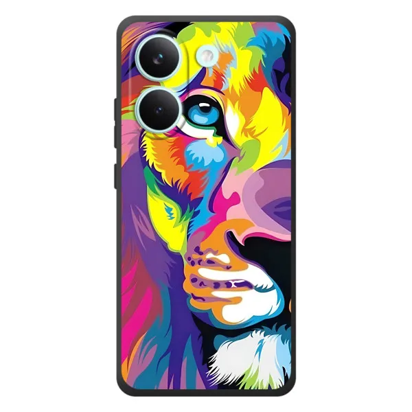 Чехол с принтом «Яркий Лев» для Xiaomi Poco X8 Pro Чехол с принтом «Яркий Лев» для Xiaomi Poco X8 Pro