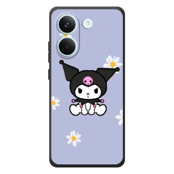 Чехол с принтом «Куроми в цветах» для Xiaomi Poco X8 Pro Чехол с принтом «Куроми в цветах» для Xiaomi Poco X8 Pro
