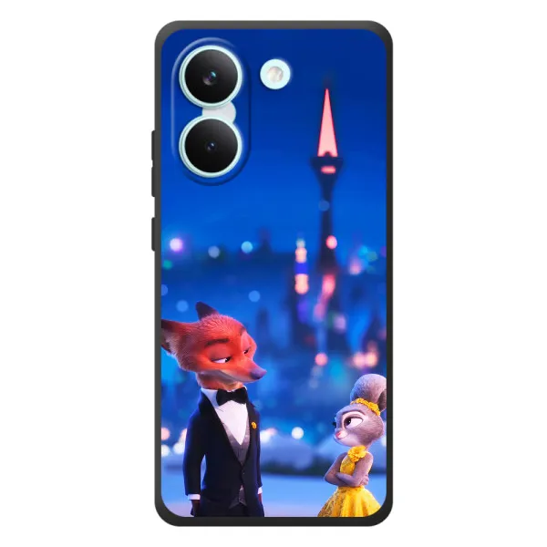 Чехол с принтом «Романтический вечер Зверополис» для Xiaomi Poco X8 Pro