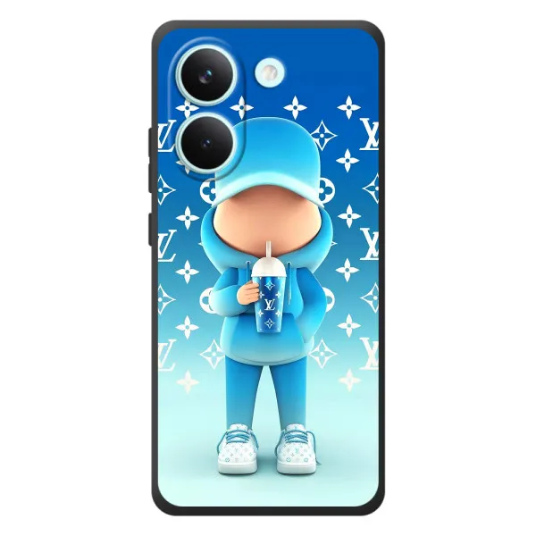 Чехол с принтом «Парень LV» для Xiaomi Poco X8 Pro Чехол с принтом «Парень LV» для Xiaomi Poco X8 Pro