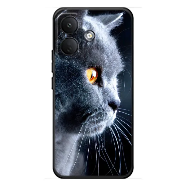Чохол з принтом «Сірий Кіт» для Xiaomi Poco X8