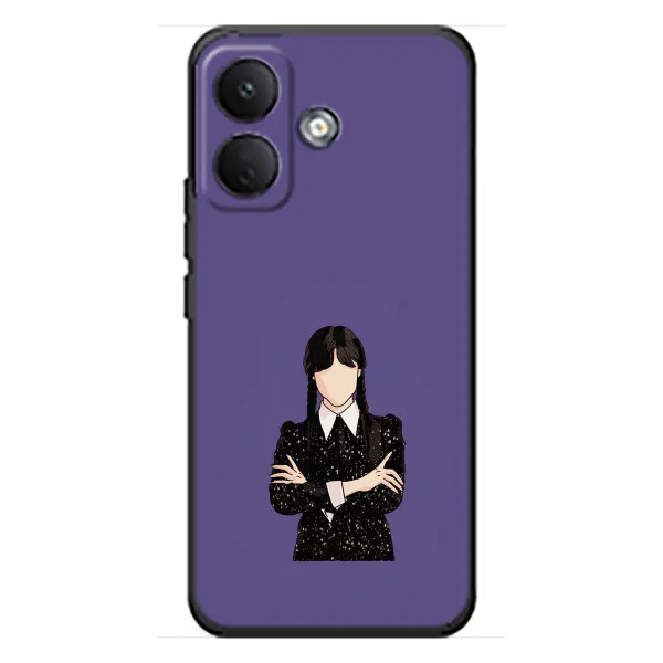 Чохол з принтом «Венздей у чорному» для Xiaomi Poco X8