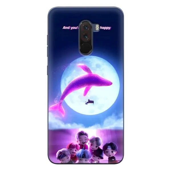 Чехол с принтом «КИТ BTS» для Xiaomi POCO F1