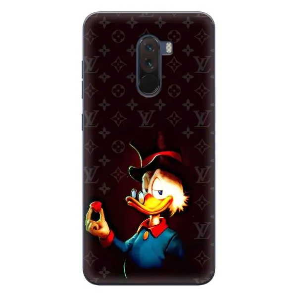Чехол с принтом «Скрудж с бриллиантом» для Xiaomi POCO F1