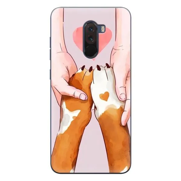 Чехол с принтом «Любовь к собакам» для Xiaomi POCO F1 Чехол с принтом «Любовь к собакам» для Xiaomi POCO F1