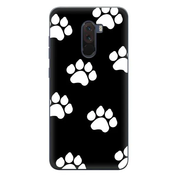 Чехол с принтом «Следы собаки» для Xiaomi POCO F1 Чехол с принтом «Следы собаки» для Xiaomi POCO F1