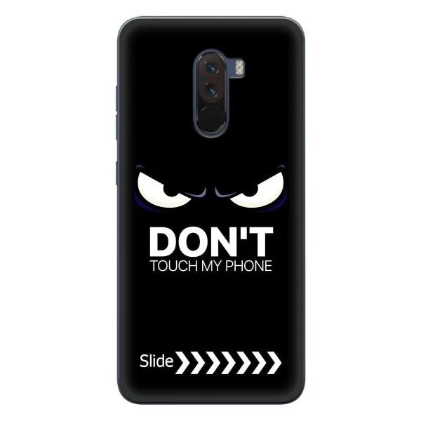 Чехол с принтом «Не трогай телефон» для Xiaomi POCO F1 Чехол с принтом «Не трогай телефон» для Xiaomi POCO F1