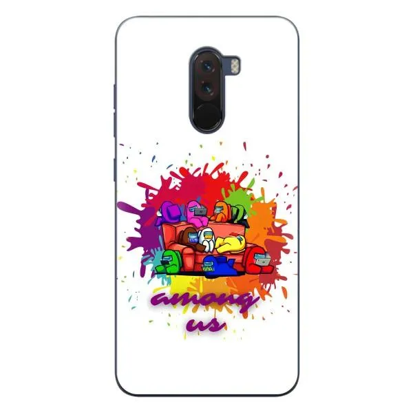 Чехол с принтом «Яркий АмонгАс» для Xiaomi POCO F1 Чехол с принтом «Яркий АмонгАс» для Xiaomi POCO F1