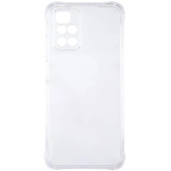 TPU чехол GETMAN Ease logo усиленные углы Full Camera для Xiaomi Redmi 10 — Прозрачный — фото 1
