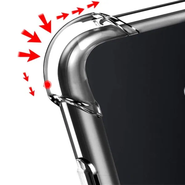 TPU чехол GETMAN Ease logo усиленные углы Full Camera для Xiaomi Redmi 10 — Прозрачный — фото 2