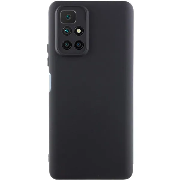 Чохол TPU GETMAN Liquid Silk Full Camera для Xiaomi Redmi 10 — Чорний — фото 1 Чохол TPU GETMAN Liquid Silk Full Camera для Xiaomi Redmi 10 — Чорний — фото 1