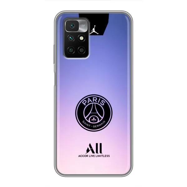 Чохол з принтом «лого PSG» для Xiaomi Redmi 10 Чохол з принтом «лого PSG» для Xiaomi Redmi 10