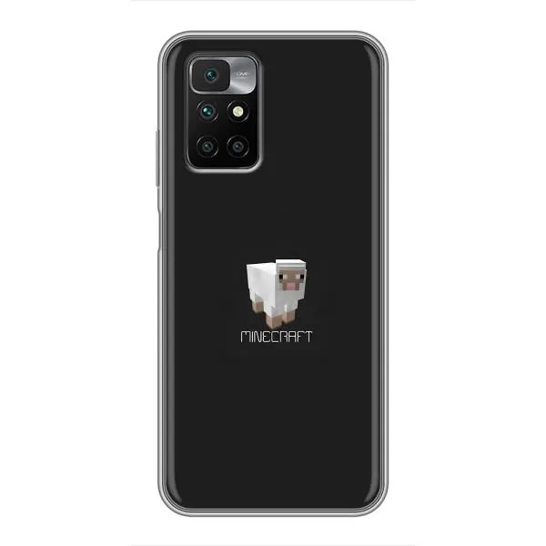 Чехол с принтом «Овечка Майнкрафт» для Xiaomi Redmi 10 Чехол с принтом «Овечка Майнкрафт» для Xiaomi Redmi 10