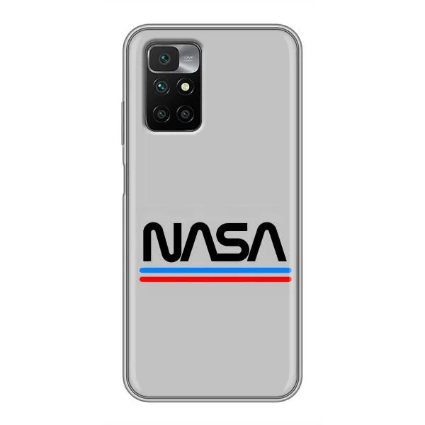 Чехол с принтом «NASA» для Xiaomi Redmi 10 Чехол с принтом «NASA» для Xiaomi Redmi 10