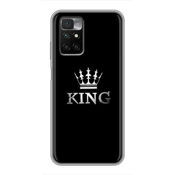 Чехол с принтом «KING» для Xiaomi Redmi 10 Чехол с принтом «KING» для Xiaomi Redmi 10