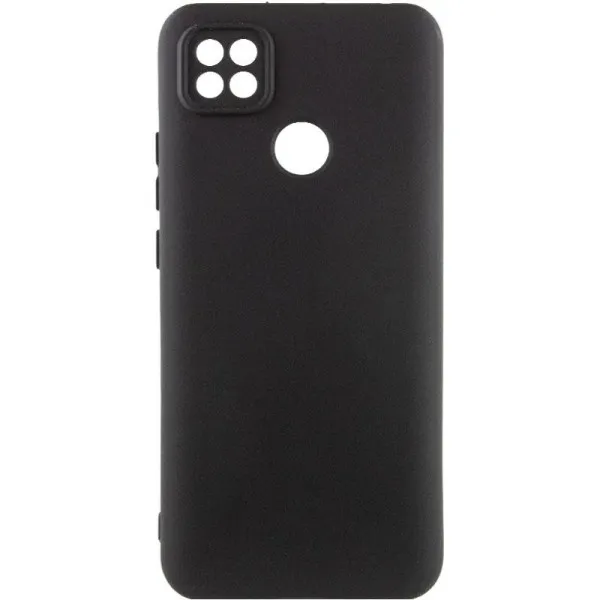 Чехол Silicone Cover Ummi Lakshmi Full Camera (AA) для Xiaomi Redmi 10A / 9C — Черный — фото 1