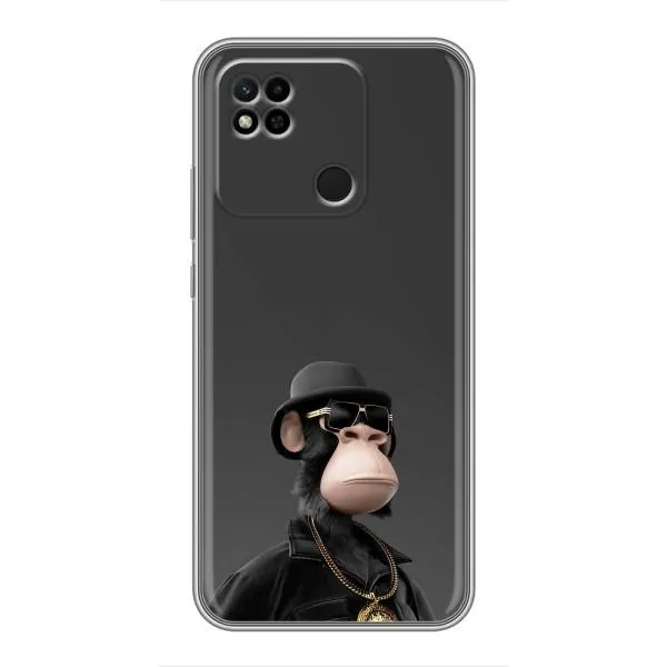Чехол с принтом «Обезьяна NFT» для Xiaomi Redmi 10A Чехол с принтом «Обезьяна NFT» для Xiaomi Redmi 10A