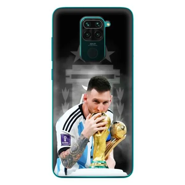 Чохол з принтом «Мессі Чемпіон» для Xiaomi Redmi 10X