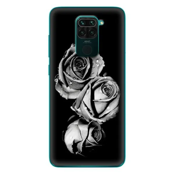 Чехол с принтом «Черная роза» для Xiaomi Redmi 10X Чехол с принтом «Черная роза» для Xiaomi Redmi 10X