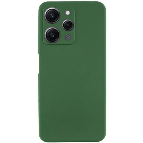 Чехол Silicone Cover Lakshmi Full Camera (AAA) для Xiaomi Redmi 12 — Зеленый — фото 1 Чехол Silicone Cover Lakshmi Full Camera (AAA) для Xiaomi Redmi 12 — Зеленый — фото 1