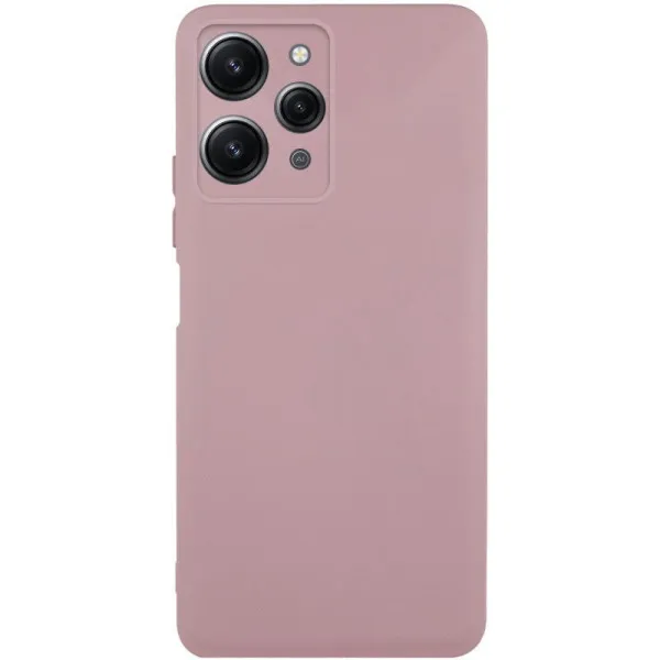 Чехол Silicone Cover Ummi Lakshmi Full Camera (AA) для Xiaomi Redmi 12 — Розовый