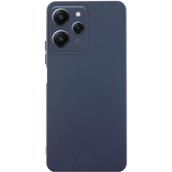Чехол Silicone Cover Ummi Lakshmi Full Camera (AA) для Xiaomi Redmi 12 — Синий