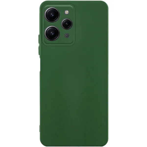 Чехол Silicone Cover Ummi Lakshmi Full Camera (AA) для Xiaomi Redmi 12 — Зеленый