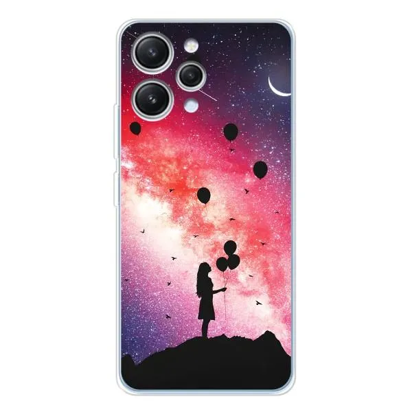 Чехол с принтом «С шариками» для Xiaomi Redmi 12 Чехол с принтом «С шариками» для Xiaomi Redmi 12