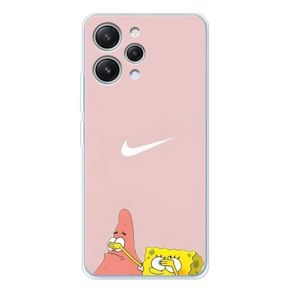 Чехол с принтом «Патрик и Губка» для Xiaomi Redmi 12 Чехол с принтом «Патрик и Губка» для Xiaomi Redmi 12