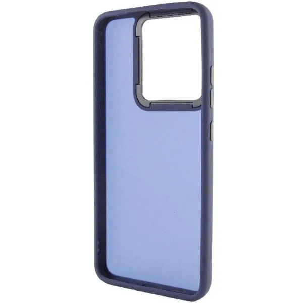 Чехол TPU+PC Lyon Frosted для Xiaomi Redmi 12C — Темно-синий — фото 3 Чехол TPU+PC Lyon Frosted для Xiaomi Redmi 12C — Темно-синий — фото 3