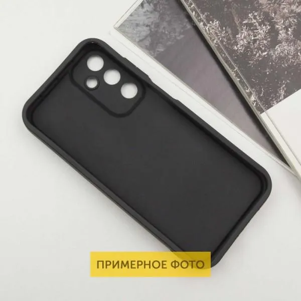 Чехол TPU Toys Case для Xiaomi Redmi 12C / Poco C55 — Черный — фото 4