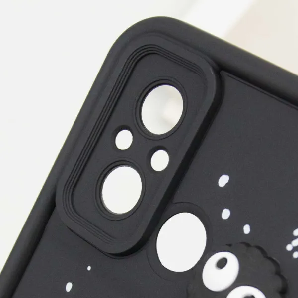 Чехол TPU Toys Case для Xiaomi Redmi 12C / Poco C55 — Черный — фото 5