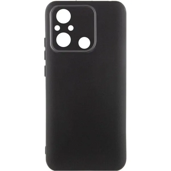 Чехол Silicone Cover Ummi Lakshmi Full Camera (AA) для Xiaomi Redmi 12C / Poco C55 — Черный — фото 1