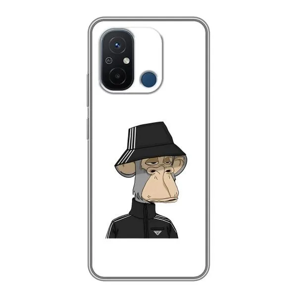 Чехол с принтом «обезьяна NFT Adidas» для Xiaomi Redmi 12C Чехол с принтом «обезьяна NFT Adidas» для Xiaomi Redmi 12C