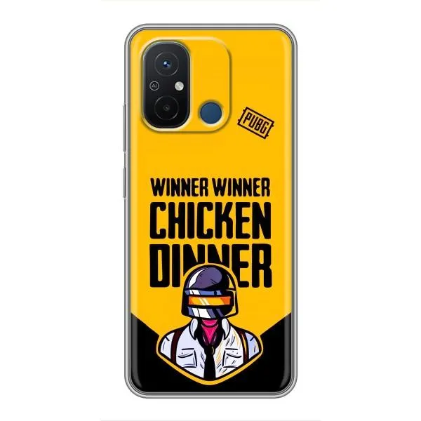 Чехол с принтом «Pubg шлем» для Xiaomi Redmi 12C