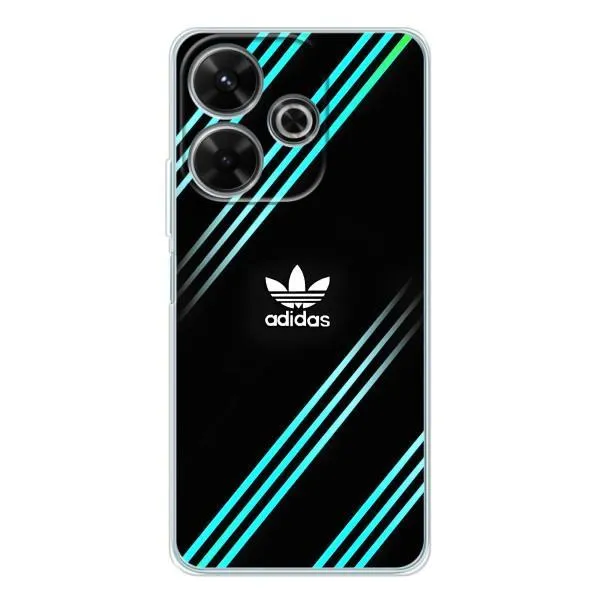 Чехол с принтом «Адидас с полосами» для Xiaomi Redmi 13
