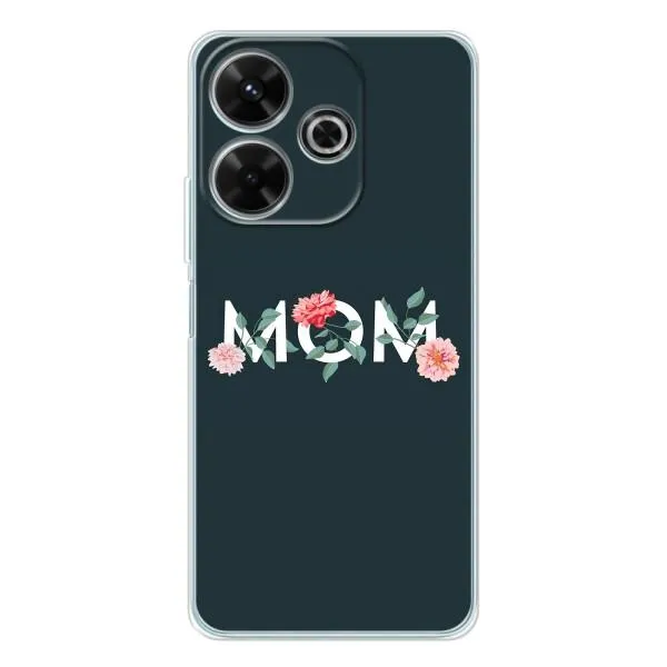 Чехол с принтом «Mom дизайн» для Xiaomi Redmi 13 Чехол с принтом «Mom дизайн» для Xiaomi Redmi 13