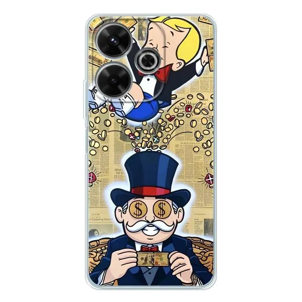 Чехол с принтом «Монополия Мен» для Xiaomi Redmi 13 Чехол с принтом «Монополия Мен» для Xiaomi Redmi 13
