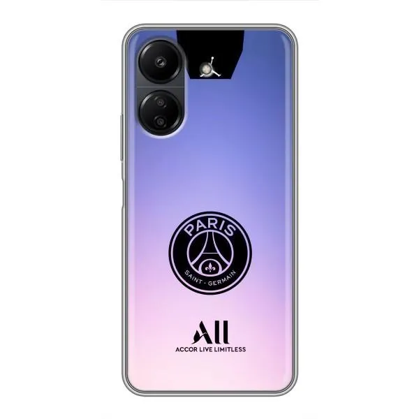 Чехол с принтом «лого PSG» для Xiaomi Redmi 13C Чехол с принтом «лого PSG» для Xiaomi Redmi 13C