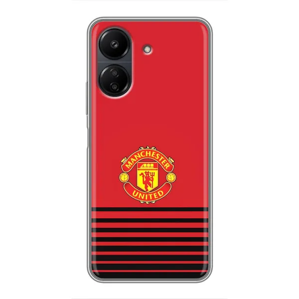 Чехол с принтом «manchester united» для Xiaomi Redmi 13C