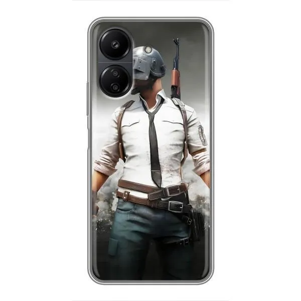 Чехол с принтом «Пабг мен» для Xiaomi Redmi 13C Чехол с принтом «Пабг мен» для Xiaomi Redmi 13C