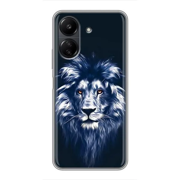 Чохол з принтом «Синій Лев» для Xiaomi Redmi 13C Чохол з принтом «Синій Лев» для Xiaomi Redmi 13C