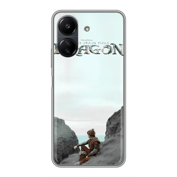 Чехол с принтом «Дракон лого» для Xiaomi Redmi 13C Чехол с принтом «Дракон лого» для Xiaomi Redmi 13C