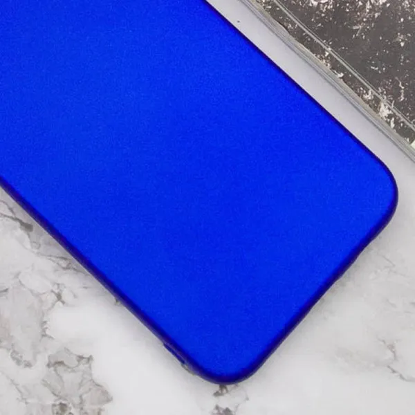 Чехол TPU GETMAN Liquid Silk Full Camera для Xiaomi Redmi 14C / Poco C75 — Синий — фото 3