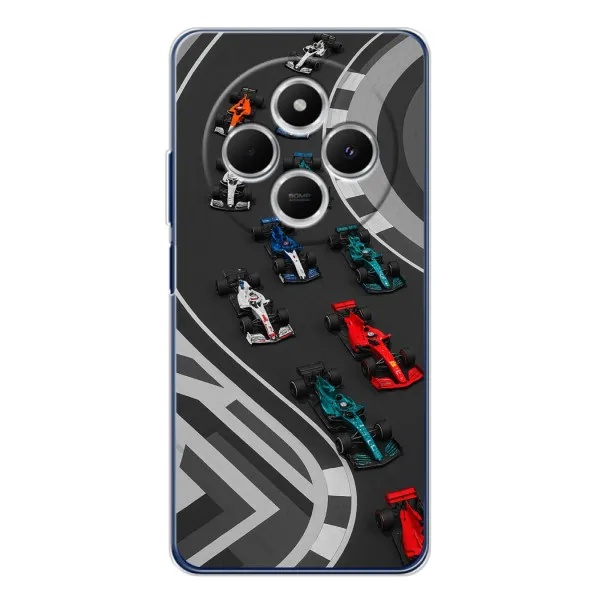 Чехол с принтом «Трасса Ф1» для Xiaomi Redmi 14C