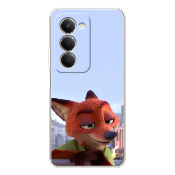 Чехол с принтом «Лис Ник» для Xiaomi Redmi 15 5G Чехол с принтом «Лис Ник» для Xiaomi Redmi 15 5G