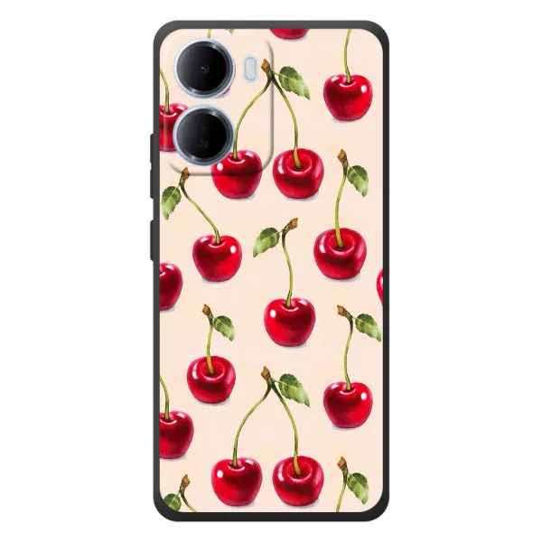 Чехол с принтом «Вишня» для Xiaomi Redmi 15a Чехол с принтом «Вишня» для Xiaomi Redmi 15a