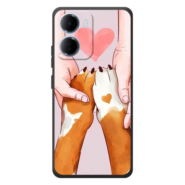Чехол с принтом «Любовь к собакам» для Xiaomi Redmi 15a