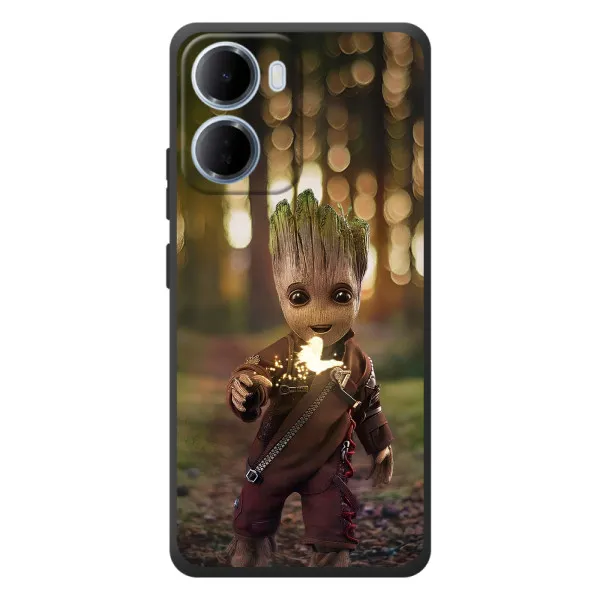 Чехол с принтом «I am Groot» для Xiaomi Redmi 15a